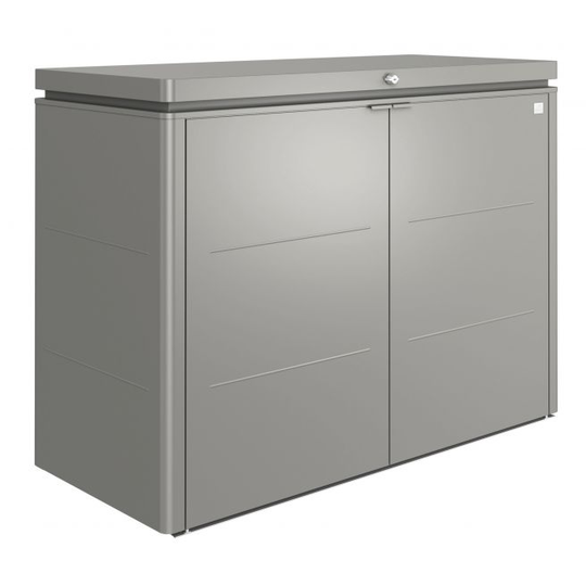 Biohort Highboard 160 - Kvartsgrå Metallic