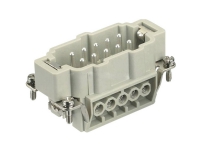 HARTING HAN E stik, indsats type 10B hanstik skrueterminal maks 2,5mm2, 16A 10 polet