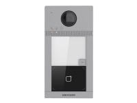 Hikvision Pro Series DS-KV8113-WME1(B) - IP-intercomstation - trådløs, kabling - Wi-Fi, Mifare - 2.4 Ghz, 13.56 MHz - 10/100 Ethernet