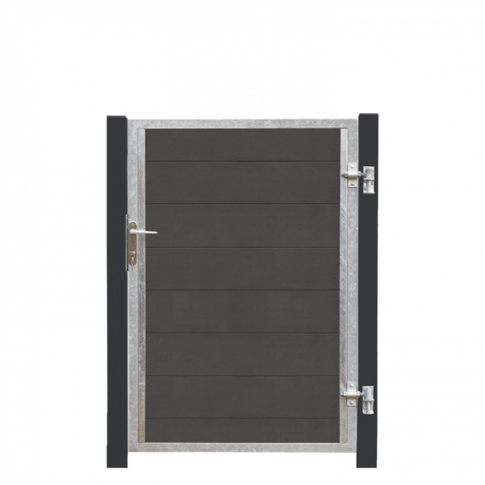 Plus Futura Kompositlåge HI 99×145 cm + 16 cm gråsorte stolstolper - 17562-21
