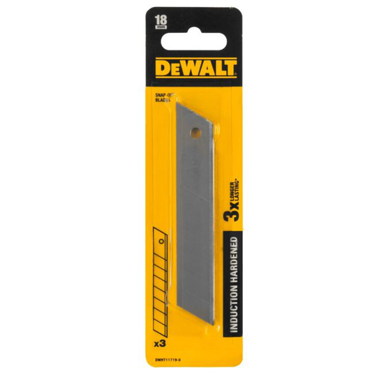 DeWALT Knækblad 18mm 3 Stk - DWHT11719-0