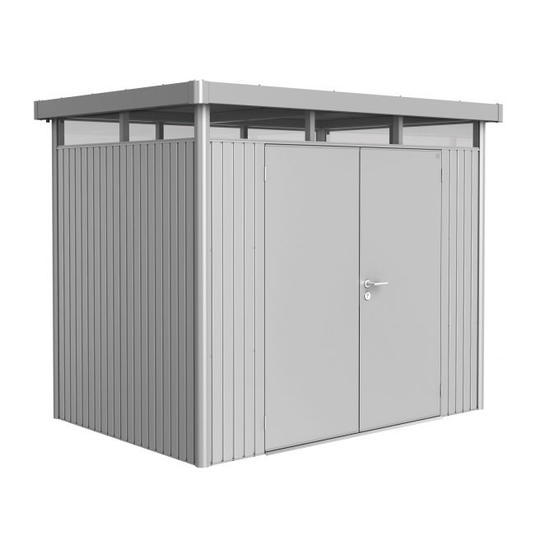 Biohort Highline H2 Dobb. Dør Sølv Metallic Redskabsrum
