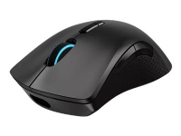 Lenovo Legion M600 Gaming Mouse - Mus - ergonomisk - højre- og venstrehåndet - optisk - 9 knapper - trådløs, kabling - 2.4 GHz, USB 2.0, Bluetooth 5.