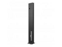 Wallbox Pedestal Eiffel PLP1, Beholder, Sort, Metal, Udendørs, Wallbox Copper SB, 1 stk