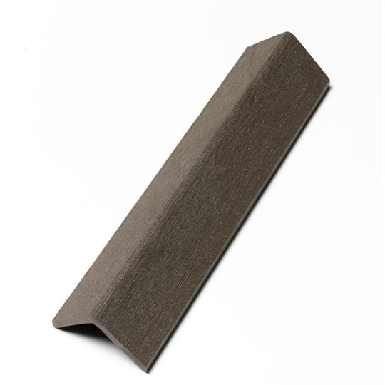 Wimex Vinkelliste, WPC 38 x 38 x 2200 Brown Længde 2200 mm