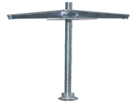 Fischer 080183, Galvaniseret metal, Gipsvæg, M4, Sølv, 105 mm, 1,4 cm