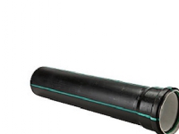 Quiet afløbsrør ø50mm - 50x1500mm lyddæmpende afløbsrør med 1 muffe