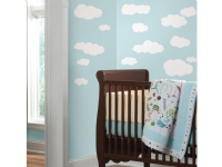 Hvide Skyer Wall Stickers