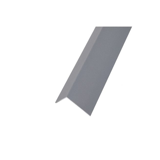 Wimex L-Cover, Alu 40 x 60 x 3600 Grey Længde 3600 mm