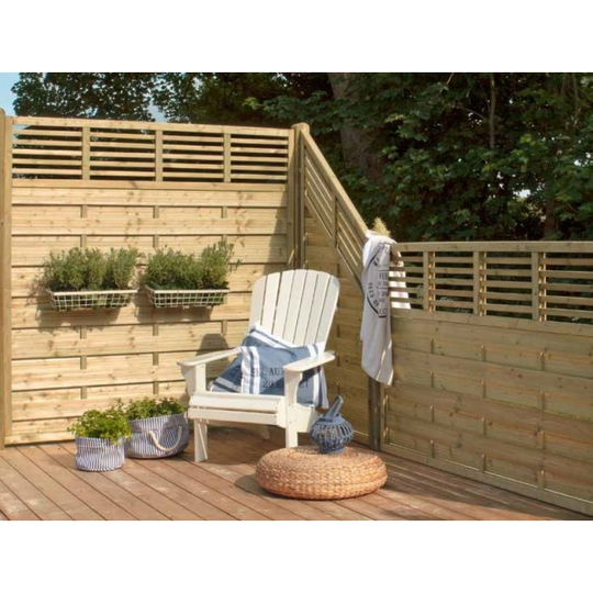 Plus Newline læhegn m/espalier 180x180 cm - Tryk Impr.