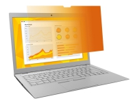 3M Gold databeskyttelsesfilter til 14 widescreen laptop med display i høj opløsning (1920 x 1080) - Notebook privacy-filter - 14 - guld