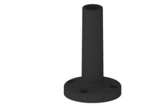 Fod inklusiv 100 mm rør