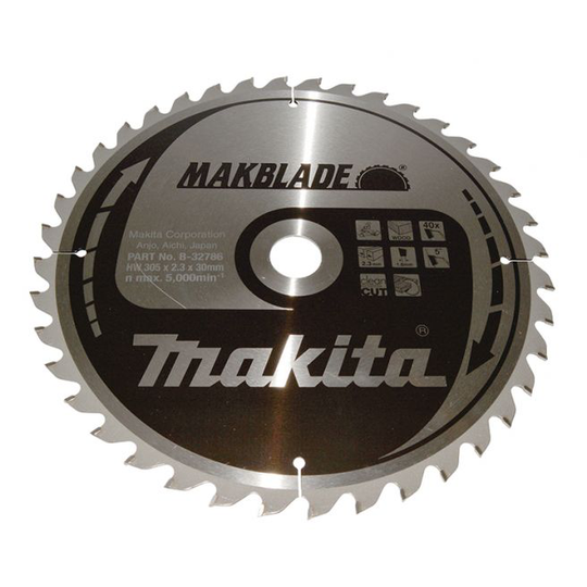 Makita Hm Klinge 305x30x40z Makblade - B-32786