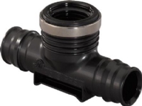 Uponor Q&E PPSU t-stykke pex-a-muffe-pex-a 16 x 1/2 x 16