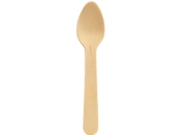 Bestik Duni teskeer, 11 cm, træ, pose a 100 stk.