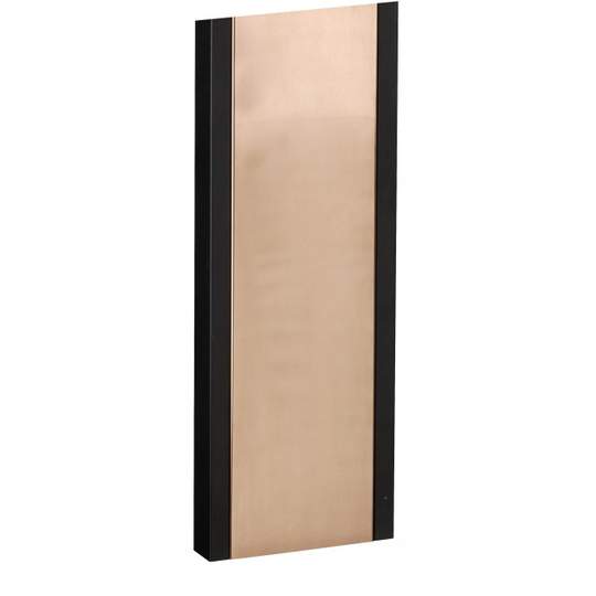 Allux Stander 1001 - Universalstander Sort m. kobber front til Postkasse F61116