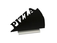 Tavle Securit Pizza 25x34x6 cm med Hvid tuschpen med Alu fod,6 stk/krt