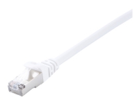 V7 - Netværkskabel - RJ-45 (han) til RJ-45 (han) - 2 m - STP - CAT 6 - hvid