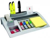 Borddispenser til kontorartikler 3M Post-it® C50, sølvgrå