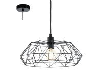 EGLO CARLTON 2 PENDEL Ø455 SORT