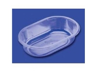 Bakke 1-rum 525 ml 176x116x40 mm Oval APET Klar,750 Stk/krt