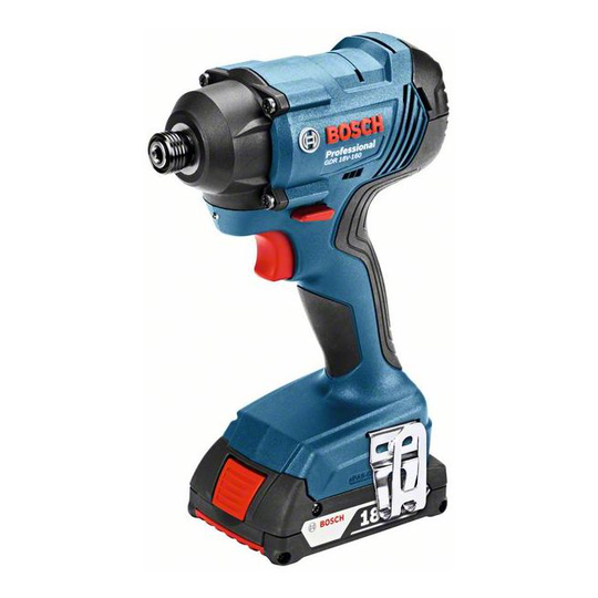 Bosch GDR 18V-160 - Akku slagnøgle - 06019G5104
