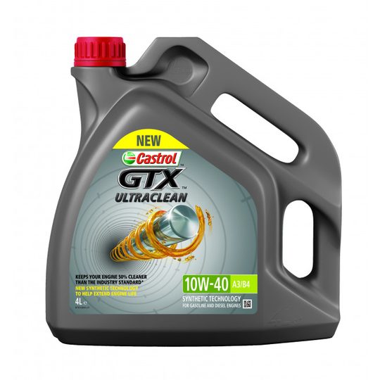 Castrol Castrol - GTX Ultraclean 10W-40 A3/B4 - (4 liter) - 63751