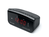Muse Clock radio PLL M-12CR Black, Alarm function