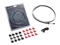 Phanteks PH-NELEDKT_M1 - Belysning til systemkabinet (LED) - sort satin - 1 m