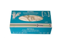 Engangshandske nitril str. L Prime Source LET Pudderfri AQL 1.5 hvid - (200 stk.)