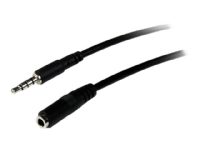 StarTech.com 2m 3.5mm 4 Position TRRS Headset Extension Cable - M/F - audio Extension Cable for iPhone (MUHSMF2M) - Forlængerkabel til hovedsæt - 4-p