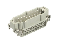 HARTING HAN E stik, indsats type 16B hanstik skrueterminal maks 2,5mm2, 16A 16 polet
