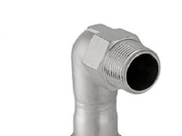 GEBERIT Overgangsbøjning rustfri15 mm-1/2 muffe / nippel mapress