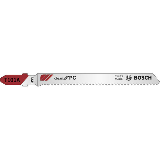 Bosch Stiksavklingeinge T 101 A 5 Stk Acryl - 2608631010