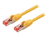 Nedis - Netværkskabel - RJ-45 (han) til RJ-45 (han) - 20 m - SFTP - CAT 6 - formet, rund - gul