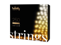 Twinkly Strings Gold Edition 250 LEDs AWW - 20 meter/250 lys