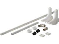 Wavin opføringssæt kort til radiator 15x2,5 mm hvid Det lange rør: 1000 mm Det korte rør: 300mm