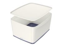 Leitz MyBox Large - Opbevaringsboks - for A4 - 18 liter - hvid
