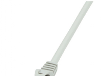 LogiLink PrimeLine - Patchkabel - RJ-45 (han) til RJ-45 (han) - 5 m - SFTP, PiMF - CAT 6a - halogenfri - grå