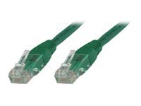 MicroConnect - Netværkskabel - RJ-45 (han) til RJ-45 (han) - 1 m - UTP - CAT 5e - grøn
