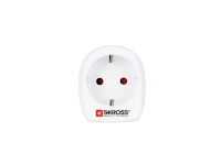 Skross 1.500201-E, Type C (eurostik), 100-250 V, 16 A, Hvid, 4000 W, 56 mm