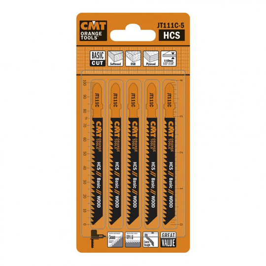 CMT Stiksavklinge 75mm HCS Basic - JT111C-5