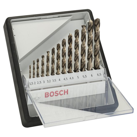 Bosch Metalboresæt HSS-CO 13 Stk Robustline - 2607019926