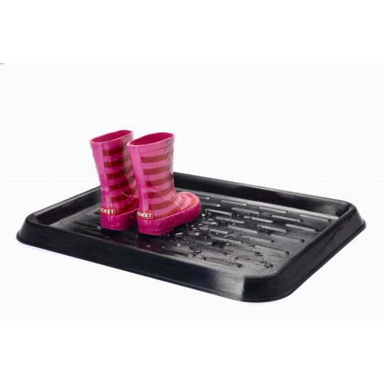 Plast1 Skobakke Lille Sort 50x3x40cm