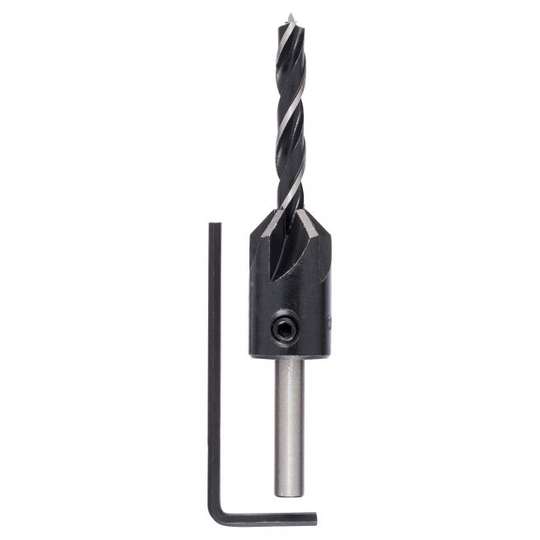 Bosch Træspiralbor M. Sænker 6x50x90mm 90gr - 2609255219