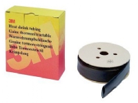 3M TE100034830, Varmekrympet rør, Sort, 11 m, 2,4 mm, 135 °C