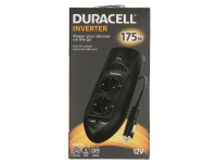 Duracell - DC til AC inverter - 175 Watt - output-stikforbindelser: 2 - Europa - sort