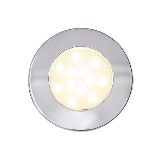 Båtsystem corona lampe smd led krom vandtæt