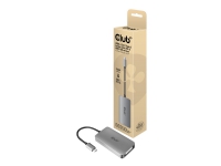 Club 3D - Videoadapter - USB-C han til DVI-I hun - 4K support
