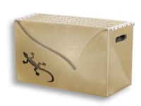 Hængemappebox Touareg sand m/5 mapper - (6 stk.)
